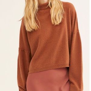 Free People So Low So High Cashmere Sweater XS